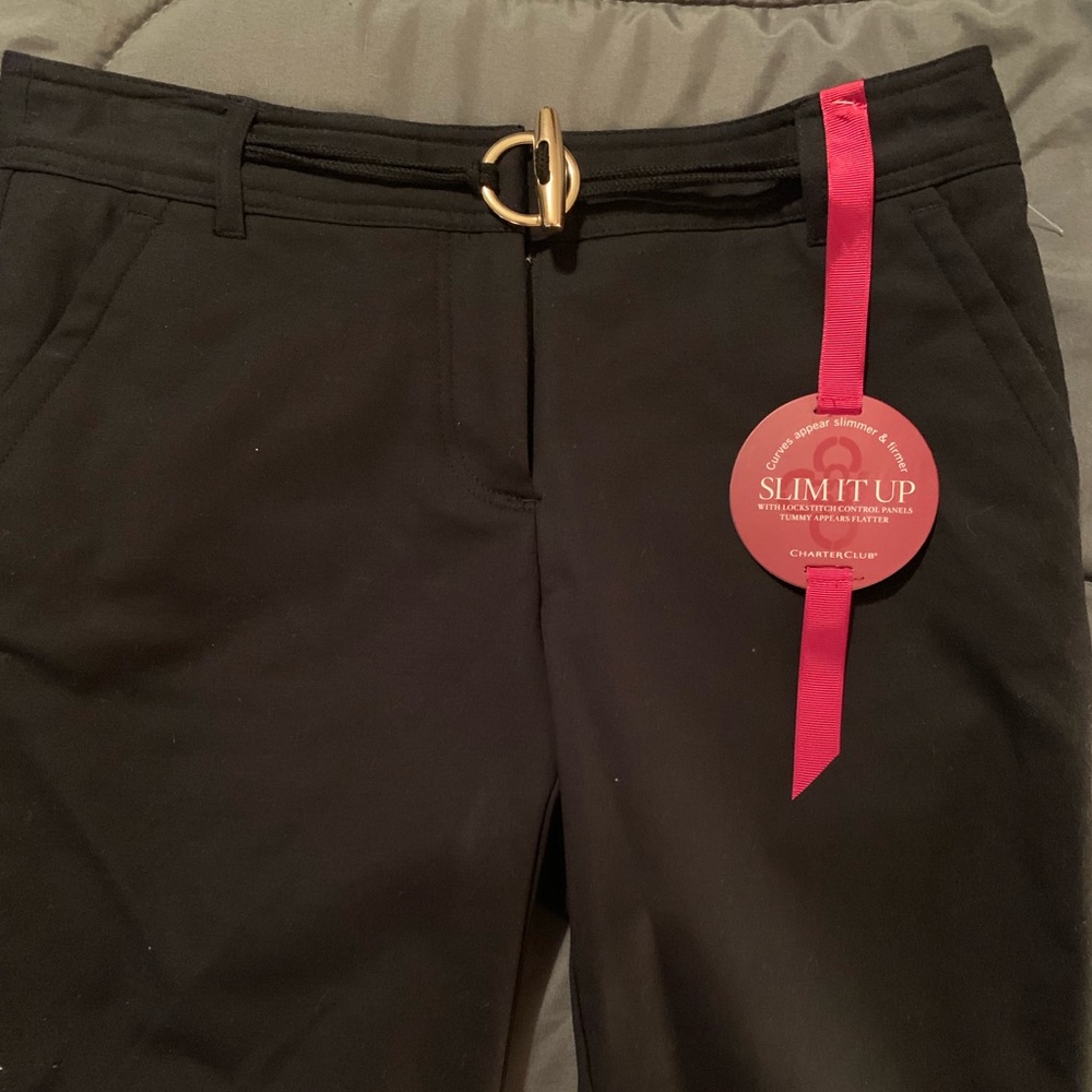 Slim it up- Charter Club Capri dress pants size 2P